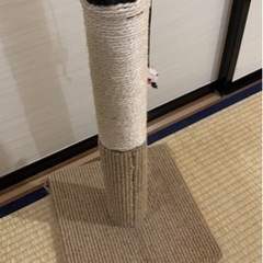 猫の爪とぎポールお譲りします。秦野渋沢付近