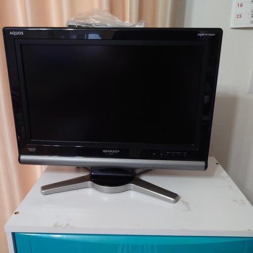 液晶テレビ シャープAQUOS20インチ