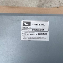 ダイハツ ムーヴラテ 純正オーディオ 86180-B2090の画像