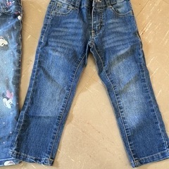 美品　乳児用ストレッチ👖ジーンズの画像