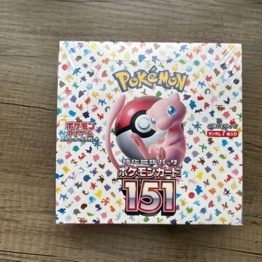 ポケカ151 BOX シュリンク付き