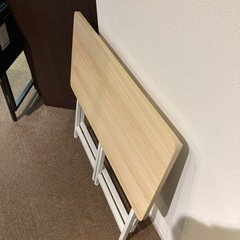 折りたたみテーブル デスク 机の画像
