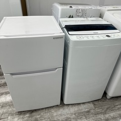 ハイアール洗濯機とヤマダ冷蔵庫セット　一人暮らし