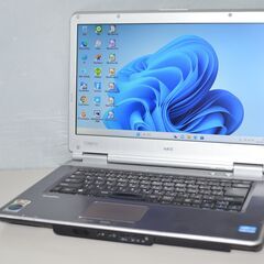 中古良品ノートパソコン Windows11+office 新品爆速SSD256GB NEC