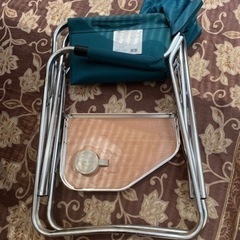 2脚　コールマンチェア　断捨離中の画像