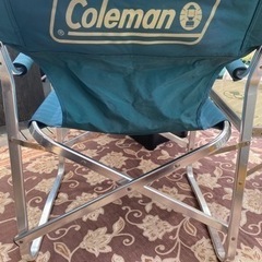 2脚　コールマンチェア　断捨離中の画像