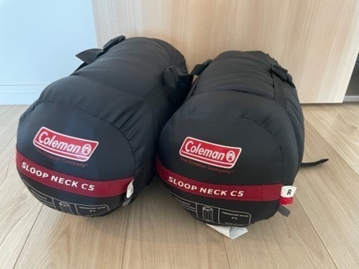 コールマン寝袋 2個 2024 コールマン フリースアドベンチャー C0