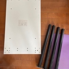 ニトリ　プレフェシリーズ　天板&脚4本セット