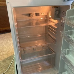 冷蔵庫 140L 製氷皿付きの画像