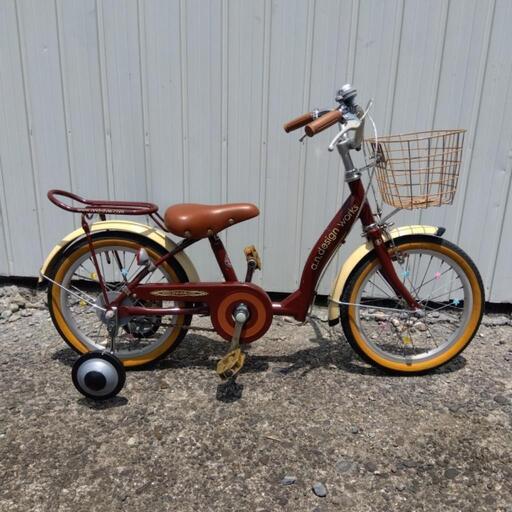 子供用自転車　アンデザイン１６インチ　整備点検済　そのまますぐ乗れます