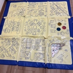 赤ちゃん　プレイマット　ハイハイパークの画像