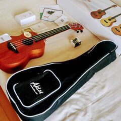 新品未使用ウクレレ　セット　チューナー付き（おまけ）の画像