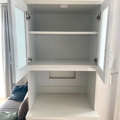 【組立済み】1〜2人暮らしにぴったりの食器棚の画像