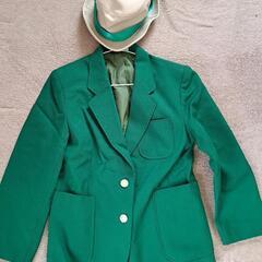 イベント用ジャケット　グリーン&帽子