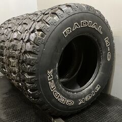 DICK CEPEK RADIAL M-C 31×10.50R15LT 15インチ スパイクタイヤ 4本 ホワイトレター カップピン 78プラド デリカスペースギア等 (MTJ320) クレジットカード QRコード決済可能