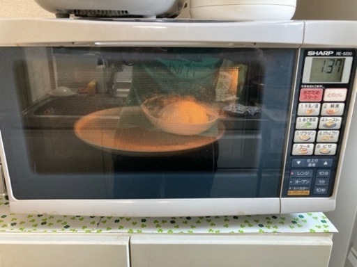 2001年製SHARP電子オーブンレンジ