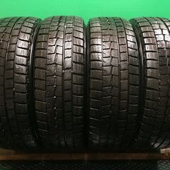 DUNLOP WINTER MAXX WM01 185/65R15 15インチ スタッドレス 4本 18年製 バリ溝 フリード ノート ウイングロード等　(MTB333)クレジットカード QRコード決済可能