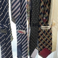 ネクタイ12本まとめ売り全て大手紳士服店の購入の画像