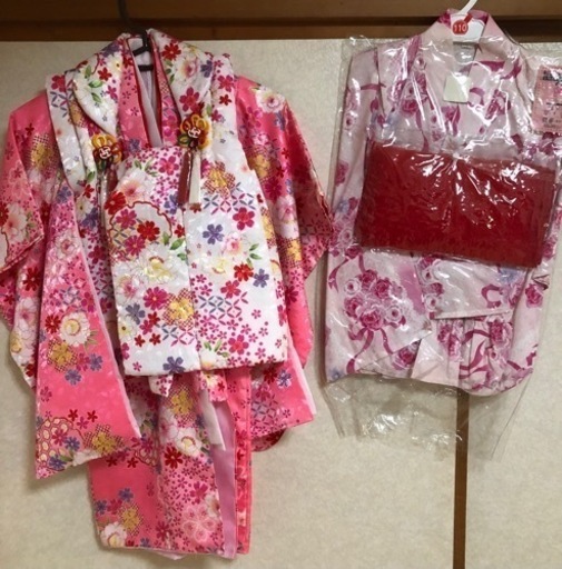 浴衣ドレス　七五三　着物　新品未使用