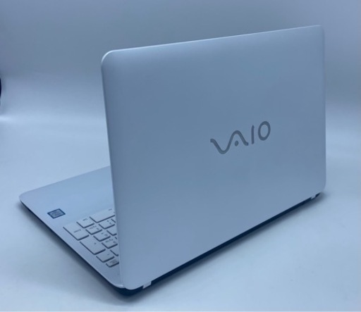 人気モデル早い者勝ち❗VAIO白ノートパソコン❗設定済で初心者にもおすすめ❗