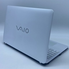 人気モデル早い者勝ち❗VAIO白ノートパソコン❗設定済で初心者にもおすすめ❗の画像