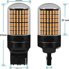 ４個セット　T20 ホワイト　クリア　 LED T20 バックランプ　M3の画像