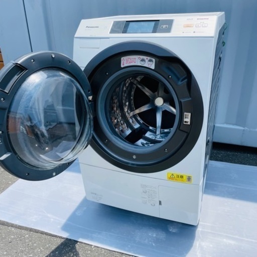 超激安↘️美品Panasonic 10kg ドラム式洗濯乾燥機　タッチパネル搭載　配達?募集中！