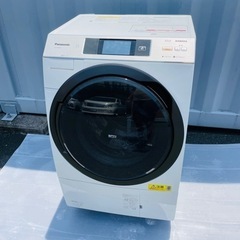 超激安↘️美品Panasonic 10kg ドラム式洗濯乾燥機　タッチパネル搭載　配達🆗募集中！