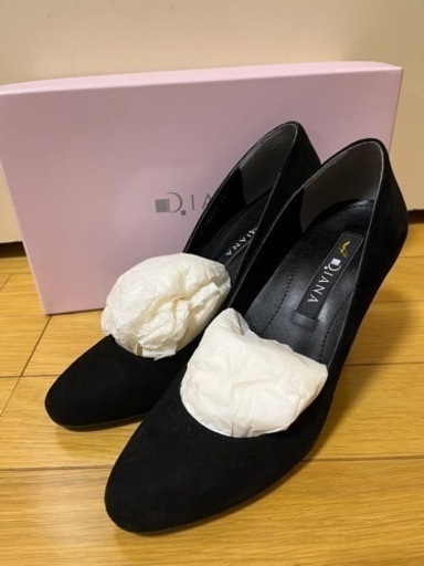 【美品】DIANA スウェードパンプス