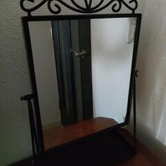 IKEA 大型ミラー 姿見【東京都目黒区引取り限定】 NISSEDAL ニッセダール ミラー, ブラック, 40x150 cm - IKEA