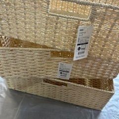 新品ニトリ　バスケットハーフ