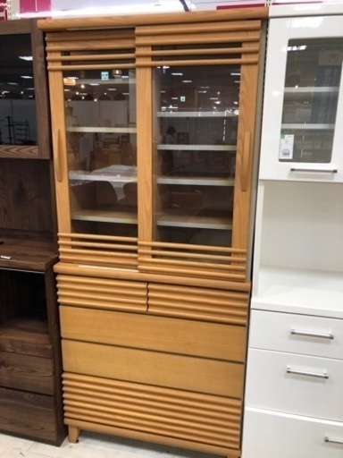 取りに来れる方限定！２枚扉食器棚です！