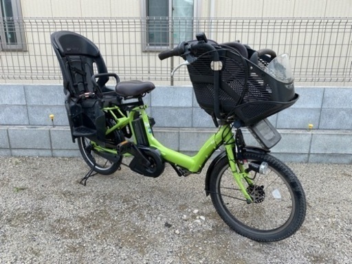 ☆ヤマハ電動アシスト3人乗り自転車PAS.KISS☆LEDヘッドライト・20インチタイヤ・リチウムイオンバッテリー充電器付き☆