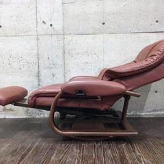 冨士ファニチア リクライニングソファ 本革 一人掛け ソファ