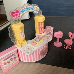 りかちゃんハウス、マクドナルドショップ、クレープパーラー…レジ、セットの画像