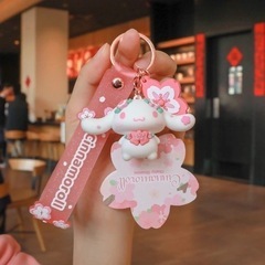 💖サンリオ💖シナモロール💖ラバーストラップ付きバッグチャーム💖