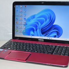 中古良品ノートパソコン Windows11+office 新品爆速SSD512GB 東芝 T552/58FR core i7-3610QM/メモリ8GB/15.6インチ/無線/カメラ/ブルーレイ