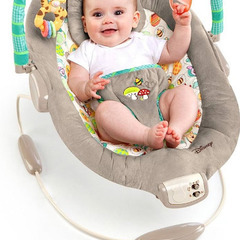 Bright Starts ブライトスターツ ディズニー くまのプーさん ウィニーザプー・ドッツ&ハニーポッツバウンサー 0ヶ月~ (60256) by Kids IIの画像