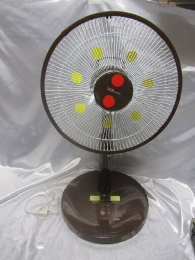 扇風機　DCモーター　30cm　7枚羽根  TED-07DC RD　2016年製　動作品