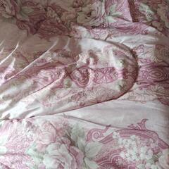 合繊入り羊毛掛け布団　ダブルの画像