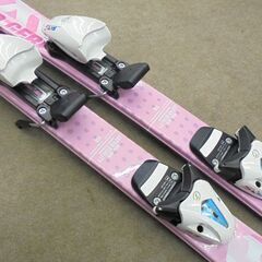  118cm ジュニアスキー 子ども用 B×B ピンク系 ビンディング チロリア 2点セット ポールなし 札幌市 白石区 の画像