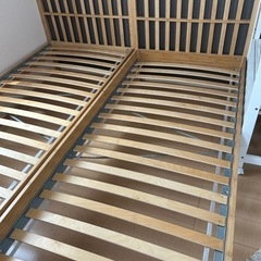 IKEA シングルベッド2つ　お譲りします