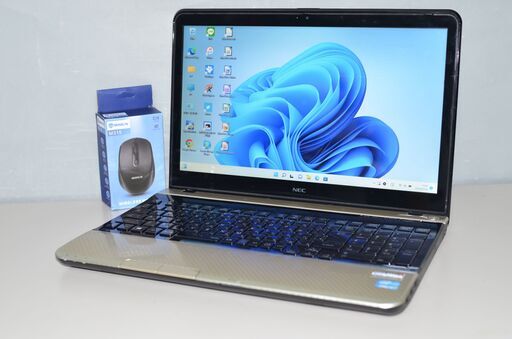 中古良品ノートパソコン Windows11+office 新品爆速SSD512GB NEC LS550/J core i7-3632QM