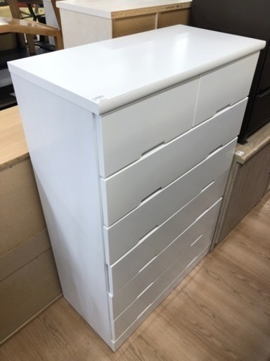 6段チェスト ホワイト