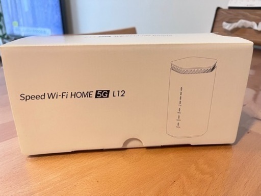 美品UQ WiMAX ホームルーターSpeed Wi-Fi HOME5G L12