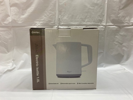 【未使用品】電気ポット　ドリテック　1,0L