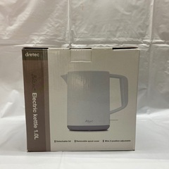 【未使用品】電気ポット　ドリテック　1,0L