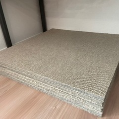 ニトリ タイルカーペット ハーゲン 50×50 20枚 ベージュ