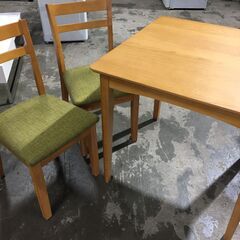 ☆状態良好☆ ニトリ ダイニングテーブル セット チェア 木製 リビング 家具 菊倉RH