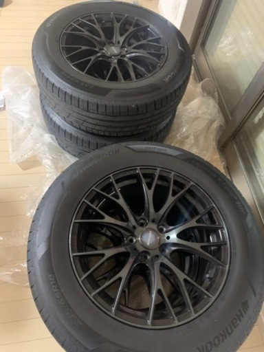 18インチ　程度上　ウェッズスポーツ　SA20R  タイヤほぼ新品